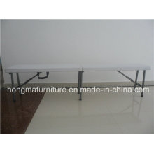 6FT Outdoor Furniture of Plastic Folding Bench for Picnic Use with Factory Price